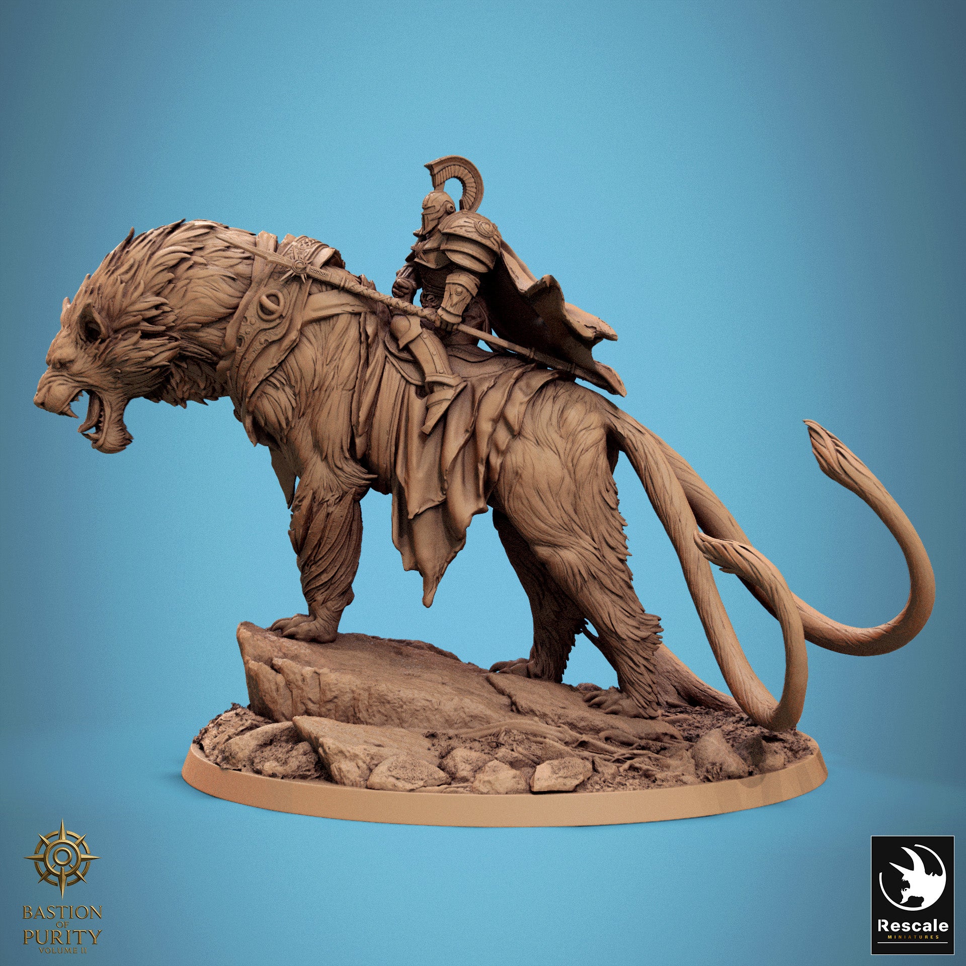 Feline Warden Of The Prime - aus der Reihe Bastion of Purity II von Rescale Miniatures