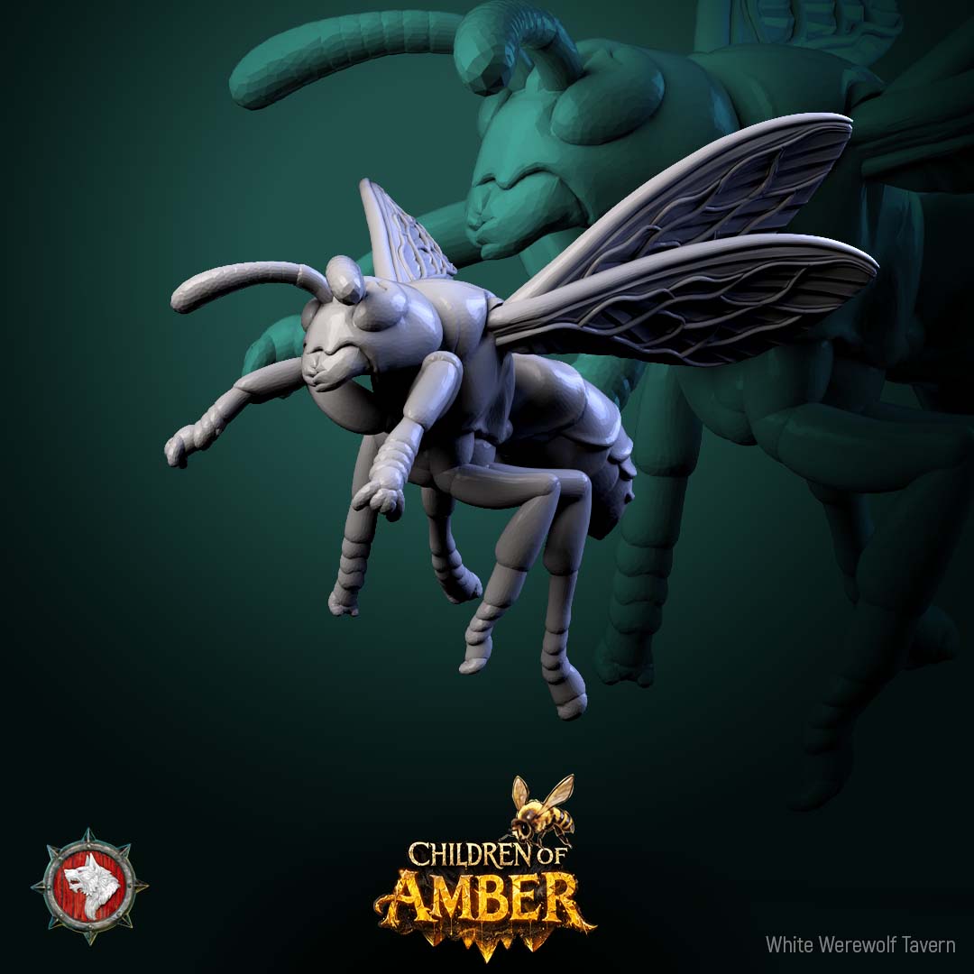 Bee/ Wasp - Children of Amber - White Werewolf Tavern