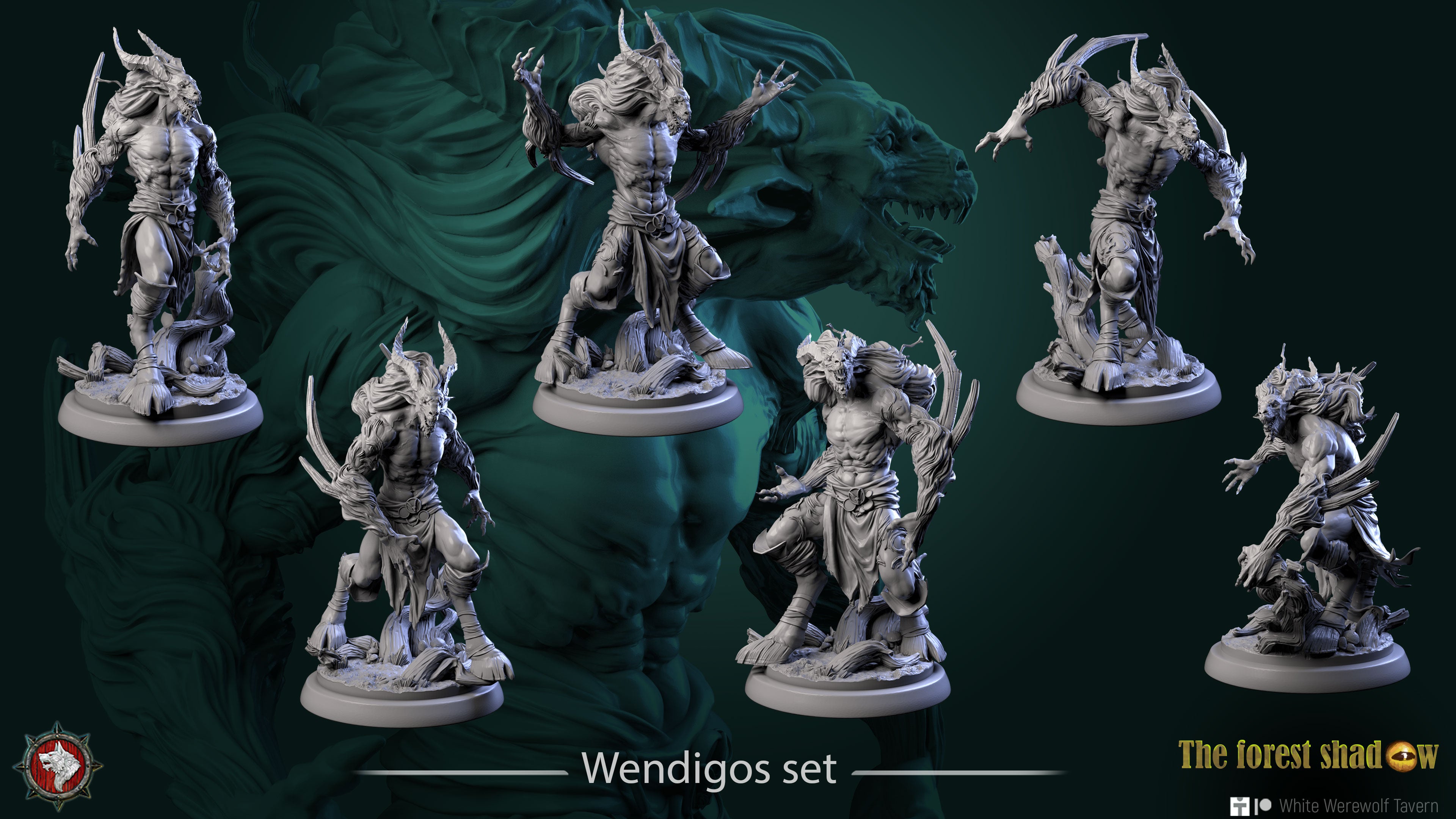 Wendigo - aus der Reihe The Forest Shadow von White Werewolf Tavern