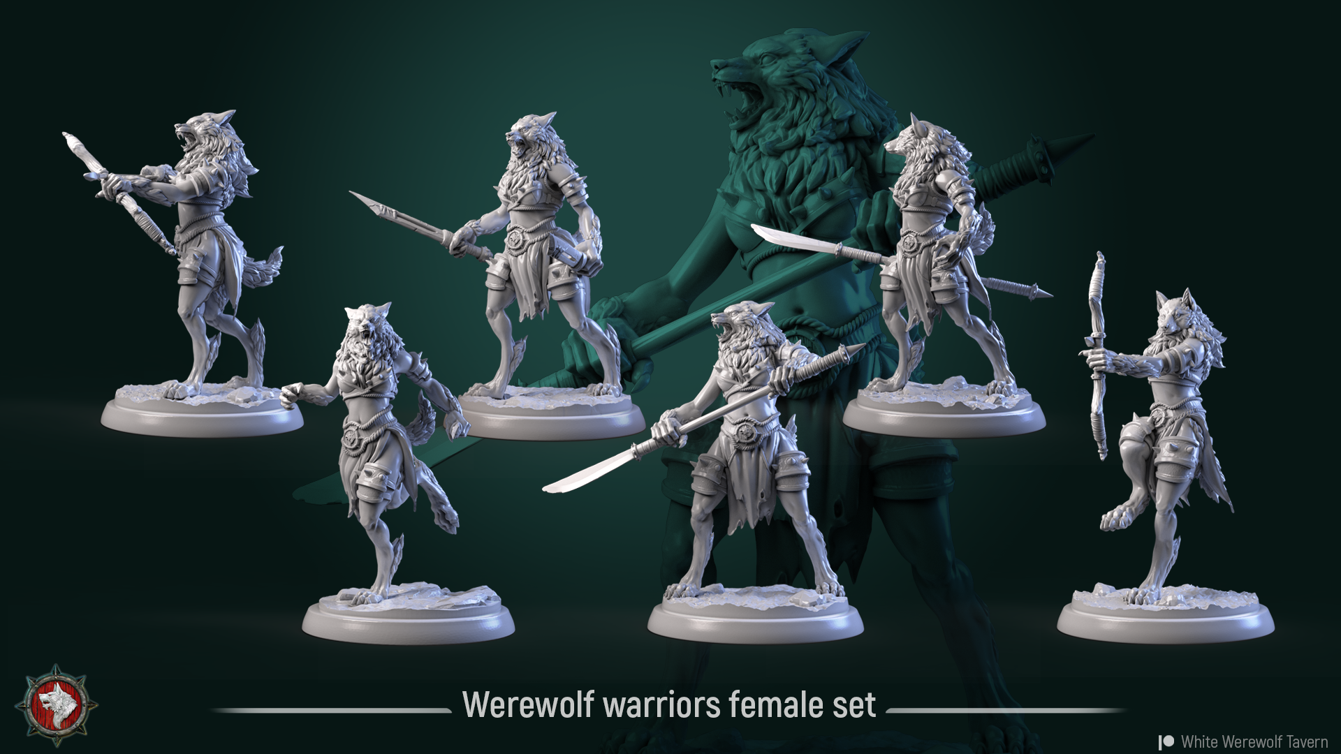 Werewolf Females - aus der Reihe Werewolf Madness von White Werewolf Tavern