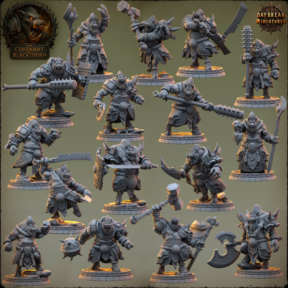 Boarfolk - aus der Reihe The Covenant of Blackthornvon Daybreak Miniatures