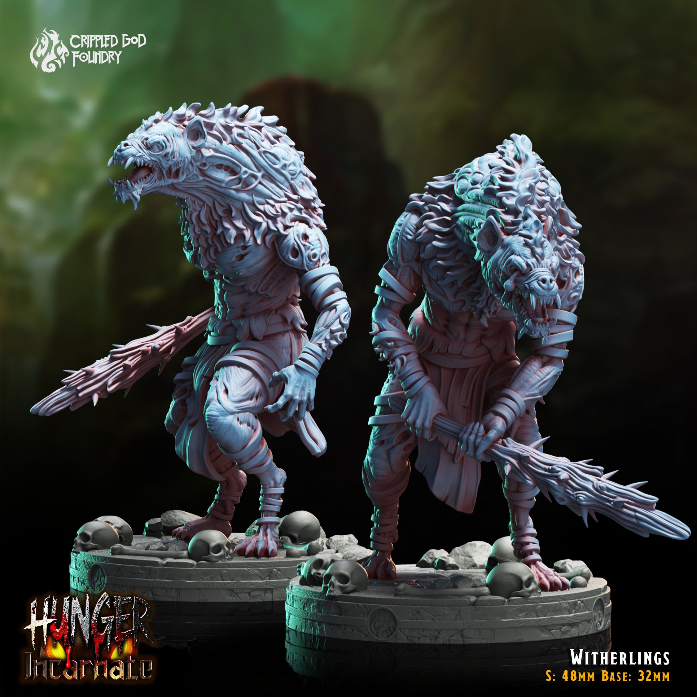 Gnoll Witherlings - aus der Reihe Hunger Incarnate von Crippled God Foundry