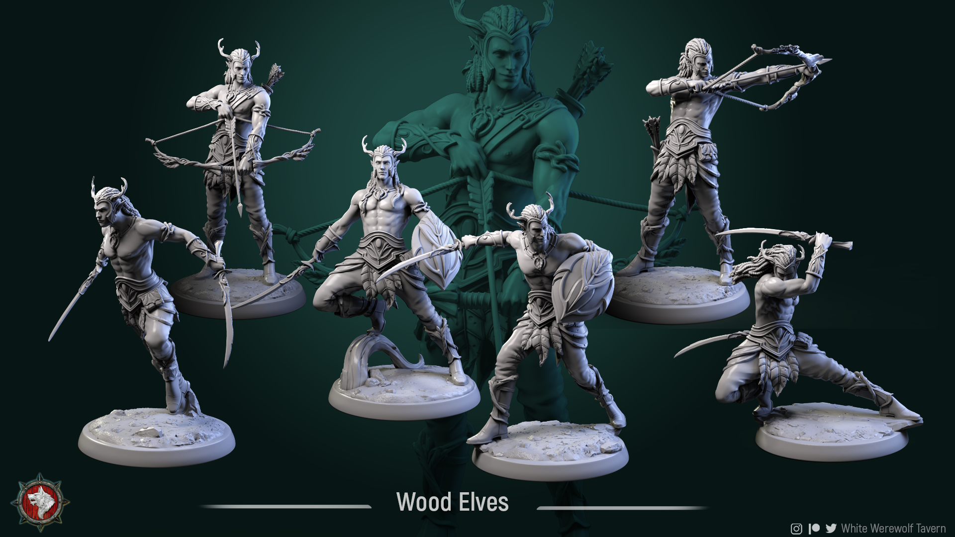 Wood Elves - aus der Reihe Elven Veil von White Werewolf Tavern