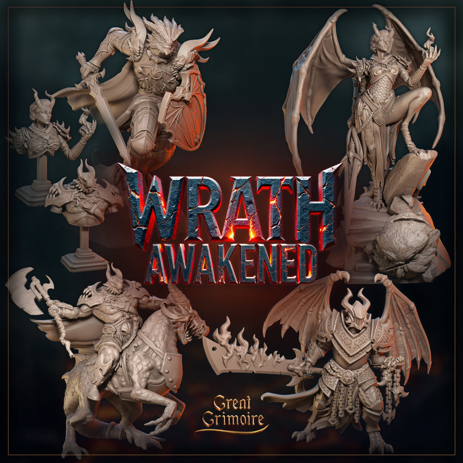 Ard Grag Bust - Wrath Awakened - Great Grimoire