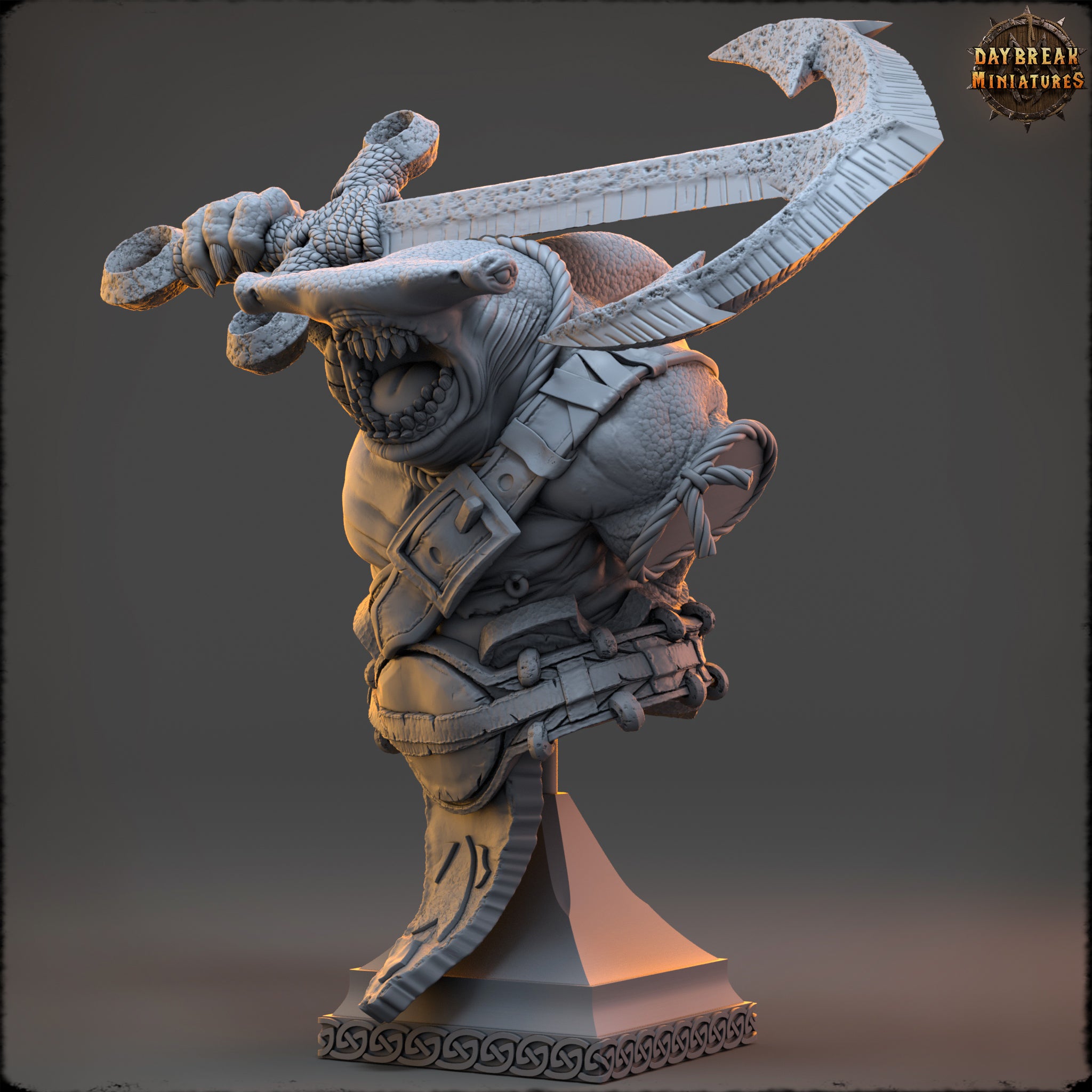 Medhren Iceslice - Bust by Daybreak Miniatures