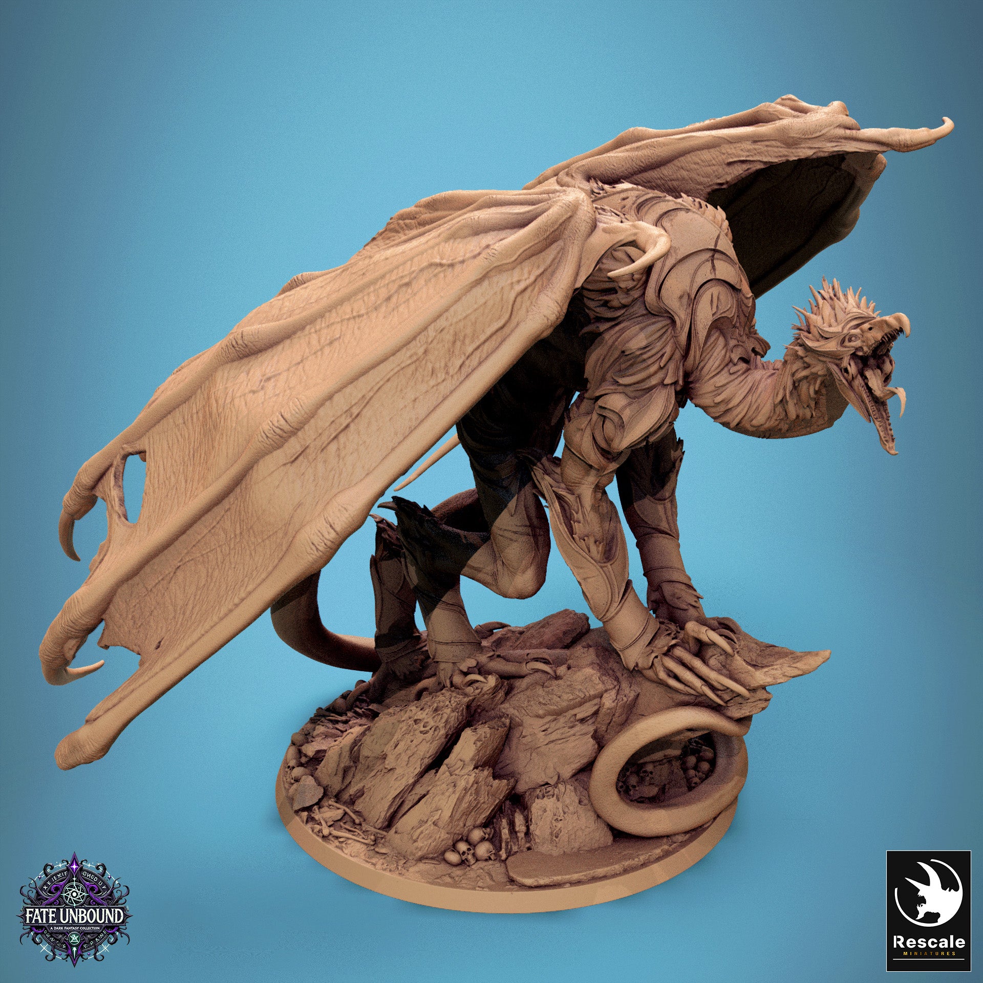 Zarkael Celestial Scourge - aus der Reihe Fate Unbound von Rescale Miniatures