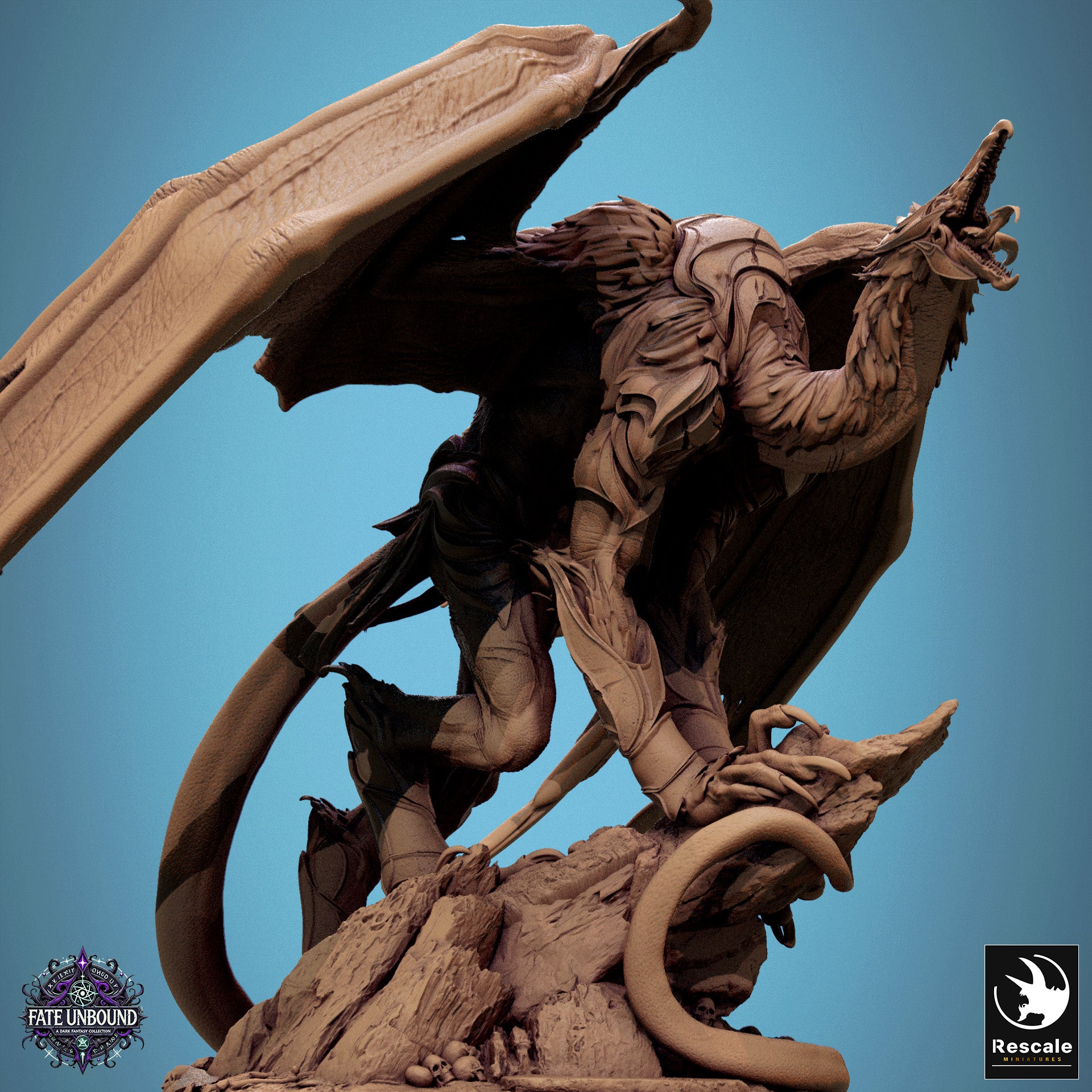 Zarkael Celestial Scourge - aus der Reihe Fate Unbound von Rescale Miniatures