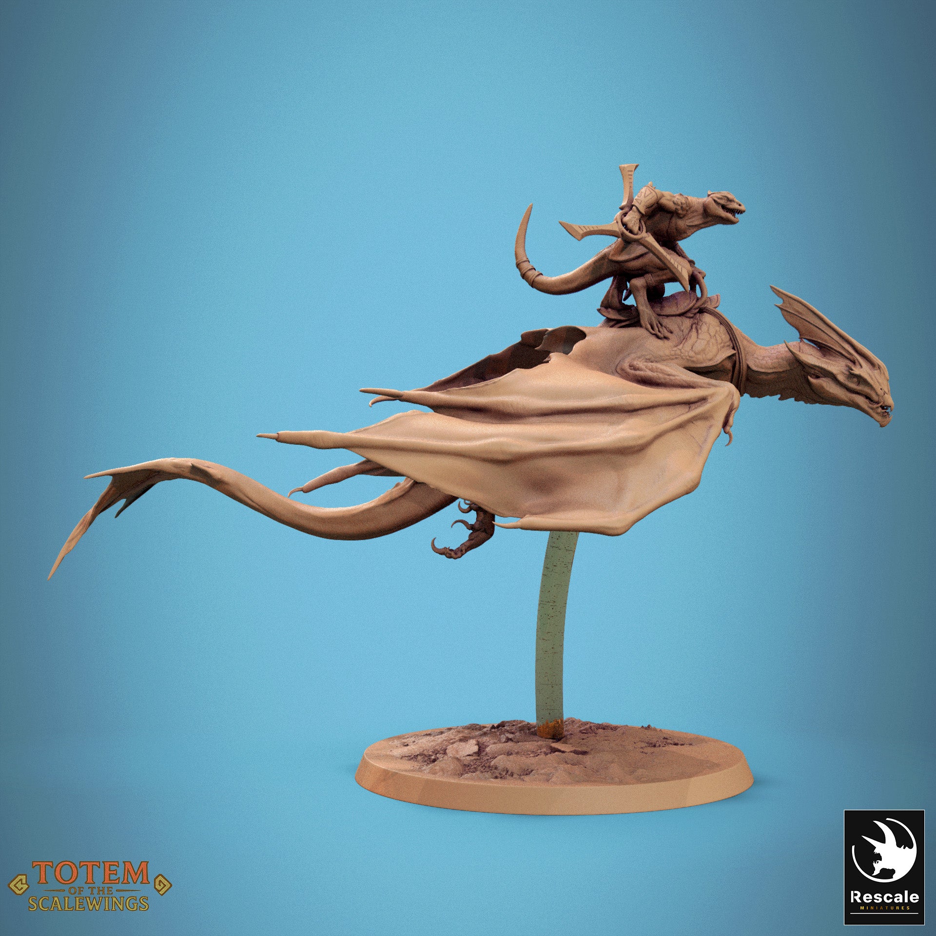 Zycoalt - aus der Reihe Totem of the Scalewings von Rescale Miniatures