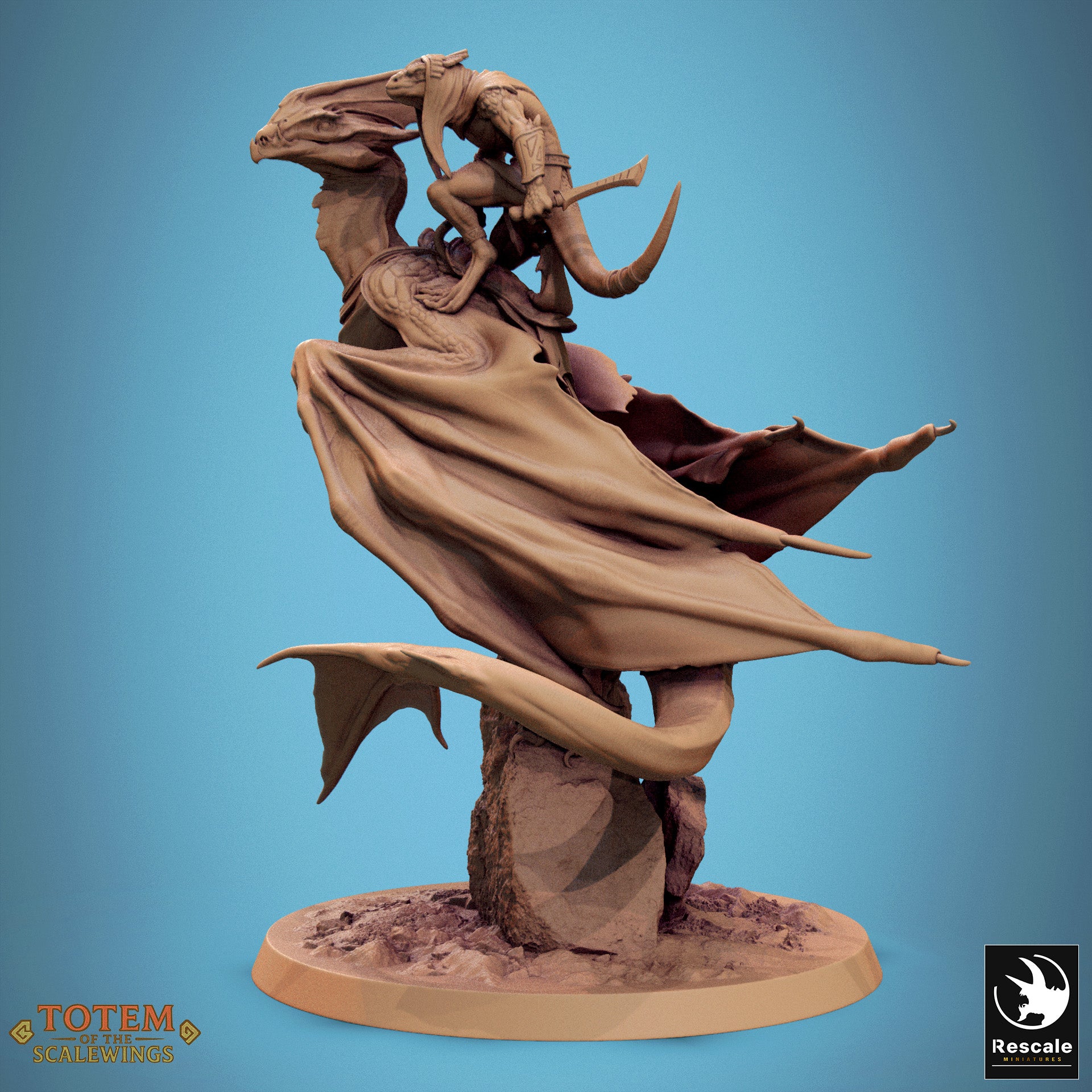 Zycoalt - aus der Reihe Totem of the Scalewings von Rescale Miniatures