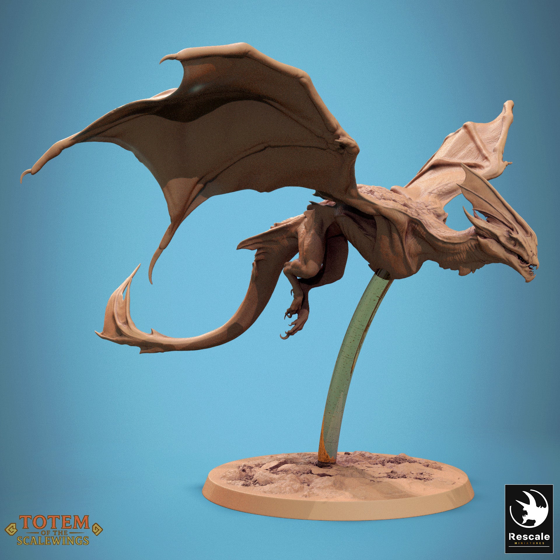 Zycoalt - aus der Reihe Totem of the Scalewings von Rescale Miniatures