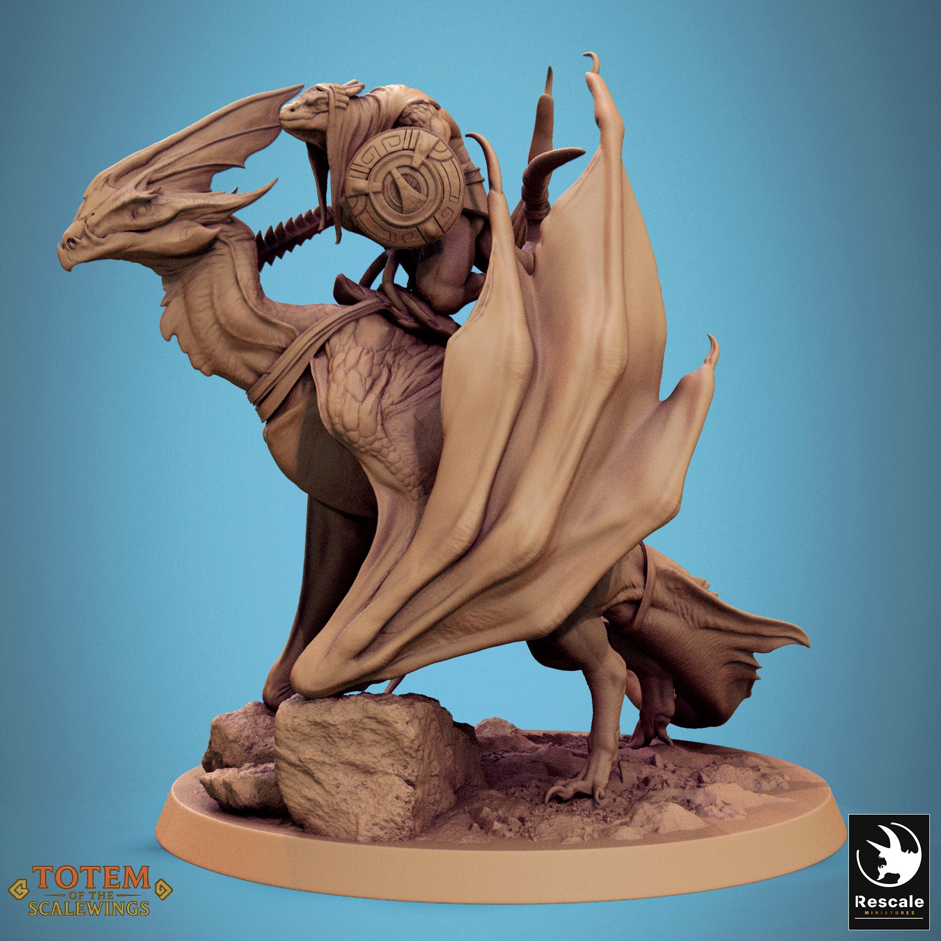 Zycoalt - aus der Reihe Totem of the Scalewings von Rescale Miniatures