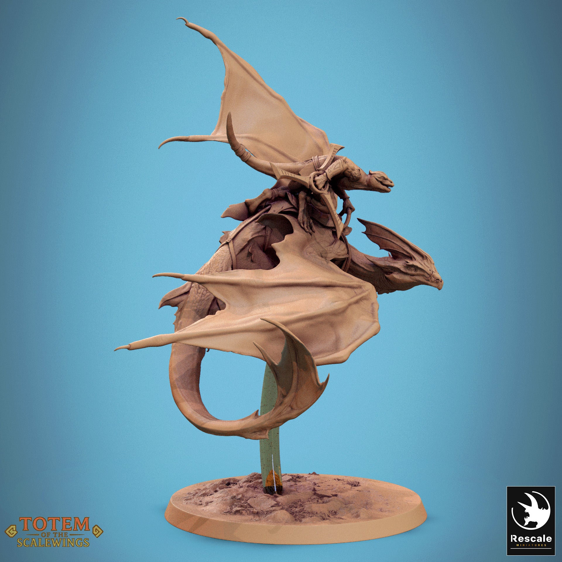 Zycoalt - aus der Reihe Totem of the Scalewings von Rescale Miniatures