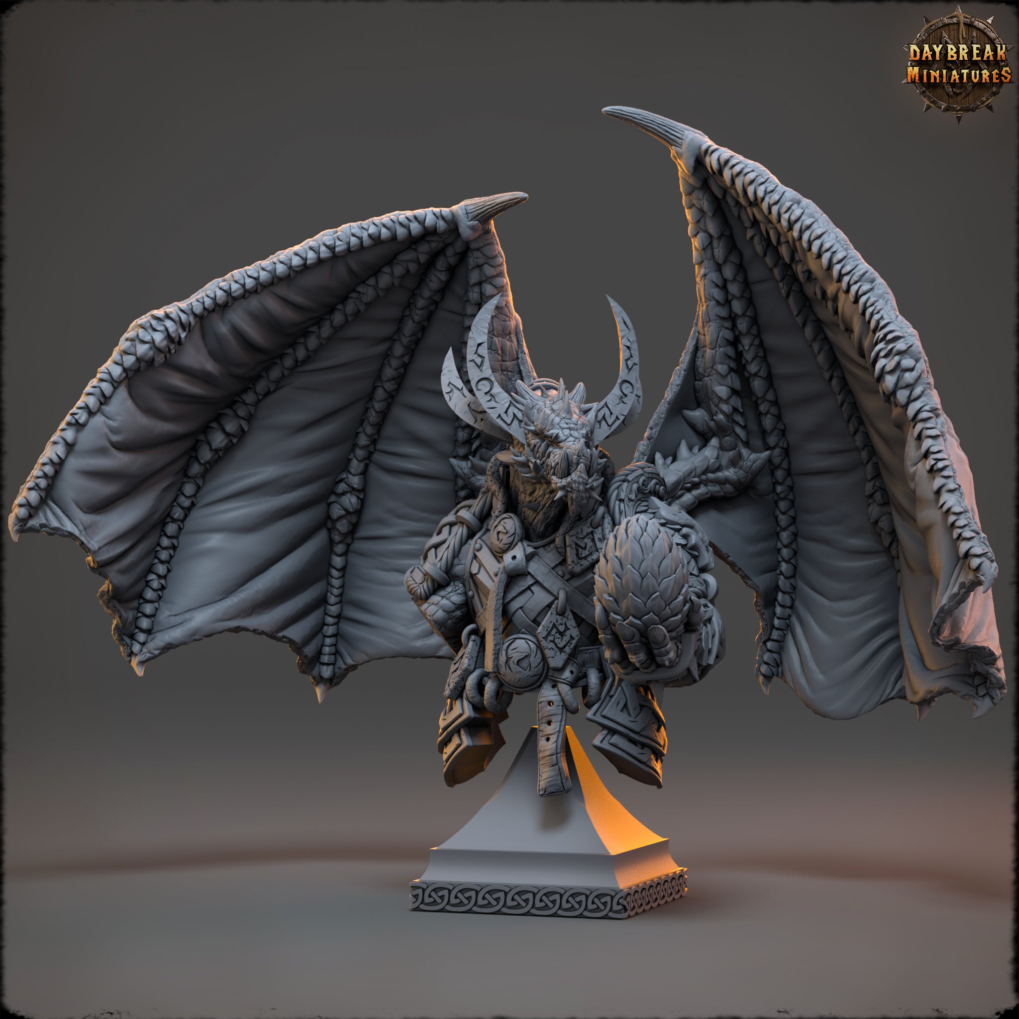 Zircon Firefang - Bust from Daybreak Miniatures