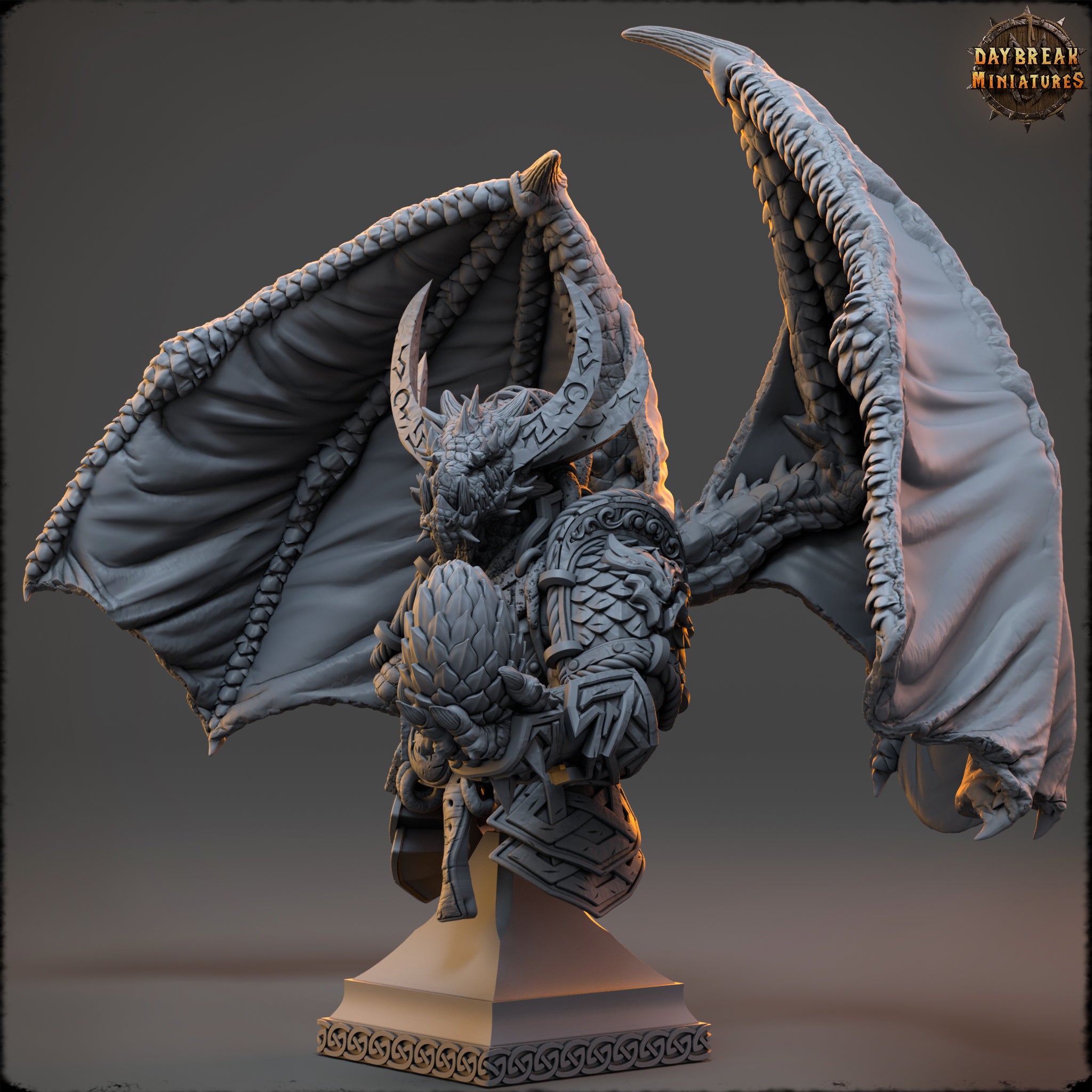 Zircon Firefang - Bust from Daybreak Miniatures