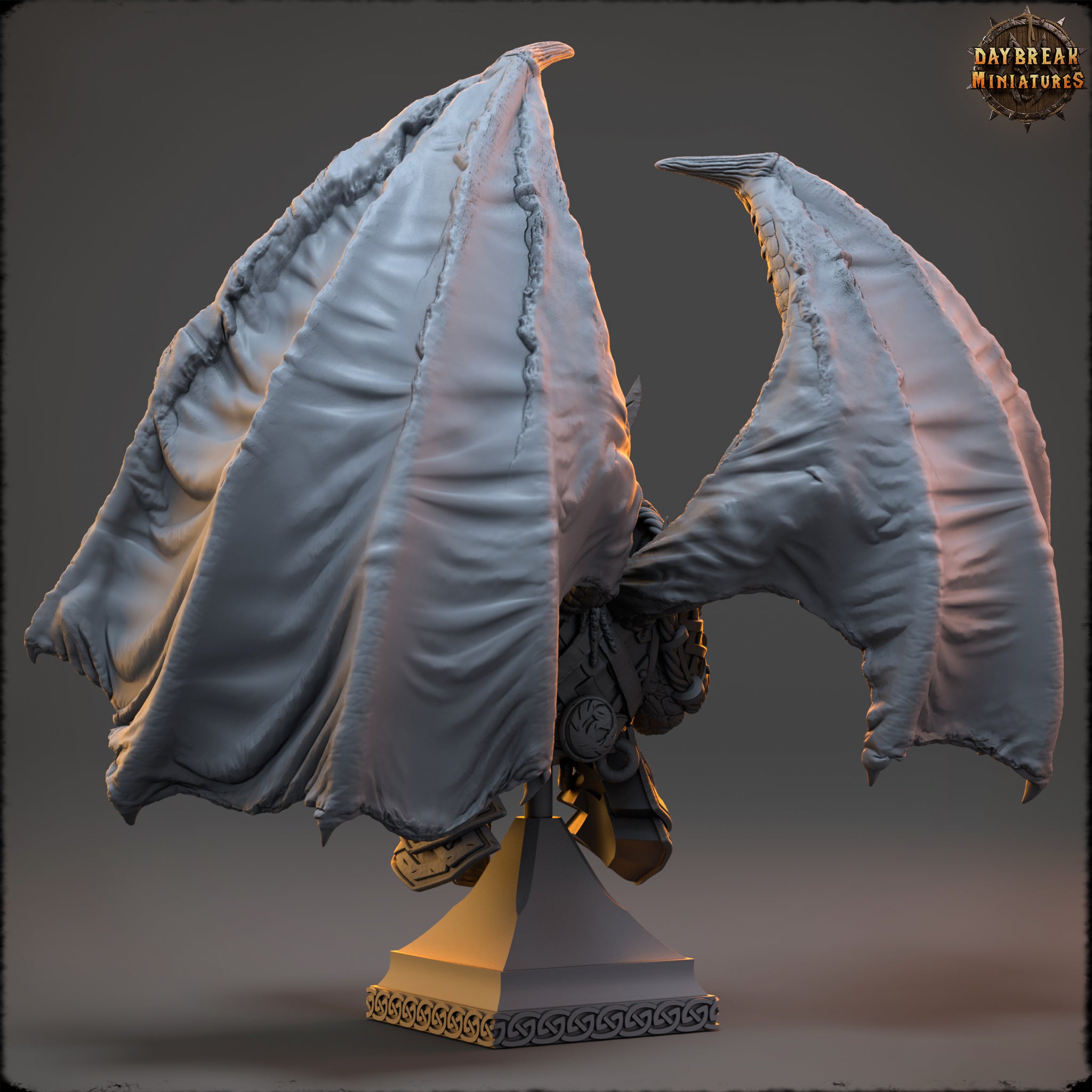 Zircon Firefang - Bust from Daybreak Miniatures