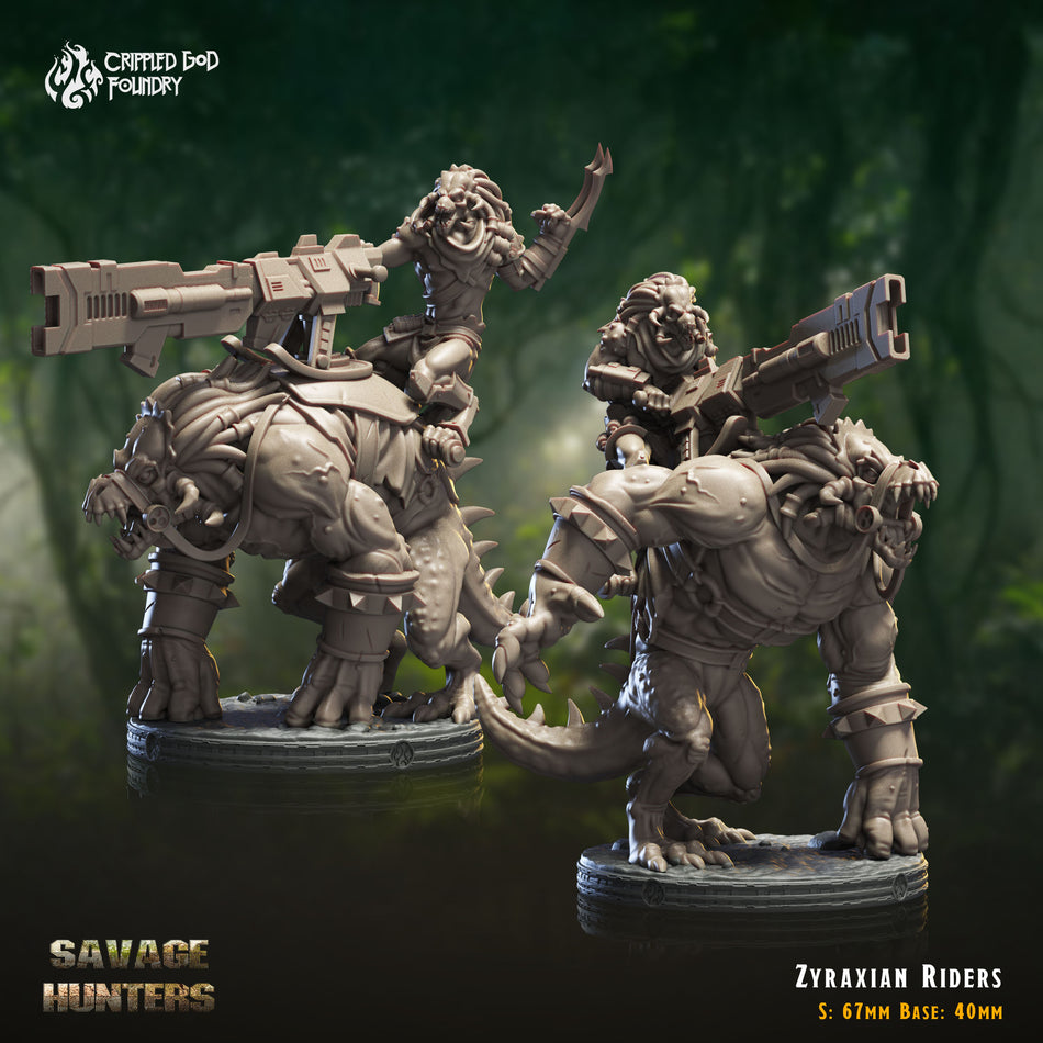 Zyraxian Riders - aus der Reihe Savage Hunters von Crippled God Foundry