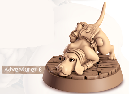 Beagle - Dogs - Begl - Animal Companions by Cornelia - Cast n Play