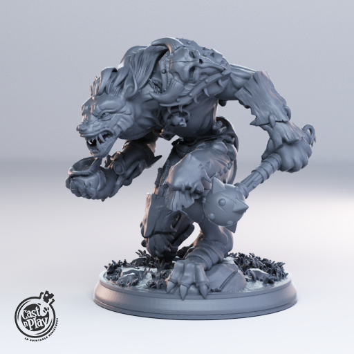 Gnoll Leader - Townsfolk 1 - Cast n Play