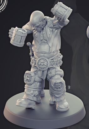 Drunk Orc - Townsfolk 1 - Cast n Play