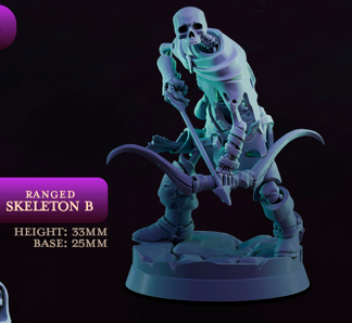 Ranged Skeletons - Rise of the Undead - Cast n Play