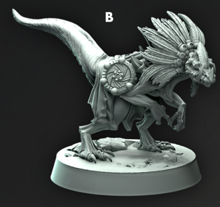 Unega Raptors - Saurus Rovers - Cast n Play