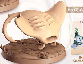 Stingray - Swimmers - Raya - Animal Companions by Cornelia - Cast n Play