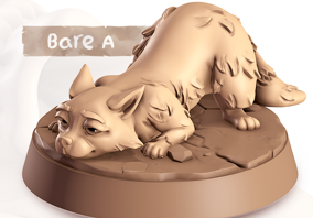 Raccoon - Burrowers - Rakoun - Animal Companions by Cornelia - Cast n Play