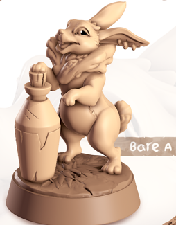 Hare - Burrowers - Har - Animal Companions by Cornelia - Cast n Play