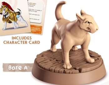 Bull Terrier - Dogs - Terrix - Animal Companions by Cornelia - Cast n Play