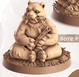 Panda - Bears - Tao - Animal Companions by Cornelia - Cast n Play