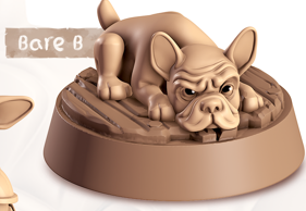 French Bulldog - Dogs - Fren - Animal Companions by Cornelia - Cast n Play