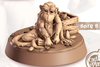 Monkey - Primates - Moonk - Animal Companions by Cornelia - Cast n Play