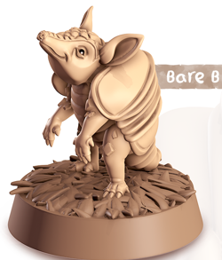 Armadillo - Burrowers - Armillo - Animal Companions by Cornelia - Cast n Play