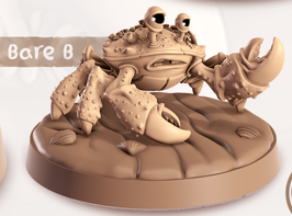 Crab - Swimmers - Crabe - Animal Companions by Cornelia - Cast n Play