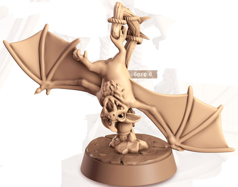 Bat - Flyers - Vatt - Animal Companions by Cornelia - Cast n Play