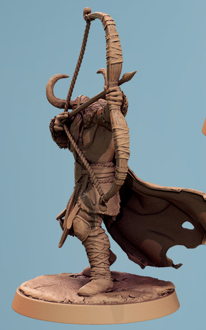Vargir Rider - aus der Reihe Frostborne Doom von Rescale Miniatures