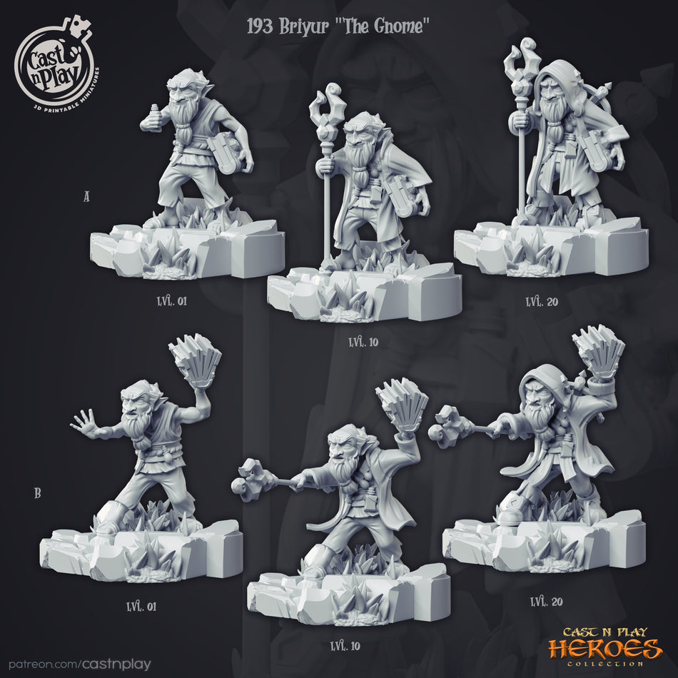 Briyur the Gnome - aus der Reihe Heroes Collections von Cast n Play