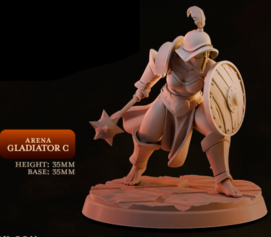 Arena Gladiators - Unyielding Legion - Cast n Play