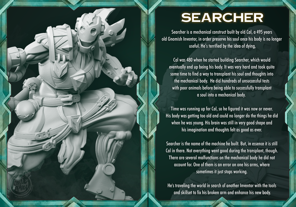 Searcher - Mythical Clash - Cast n Play