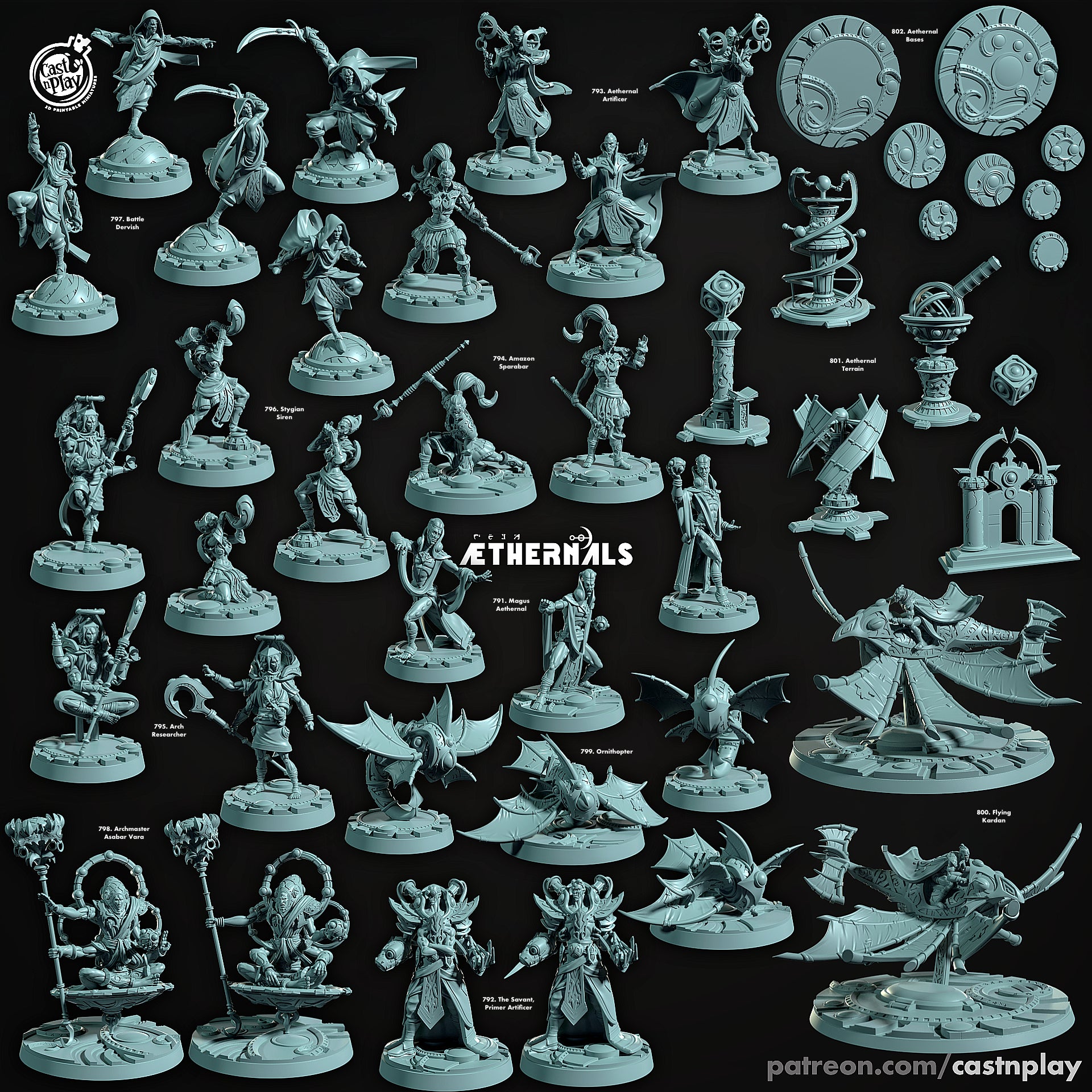 Amazon Sparabar - Aethernals - Cast n Play