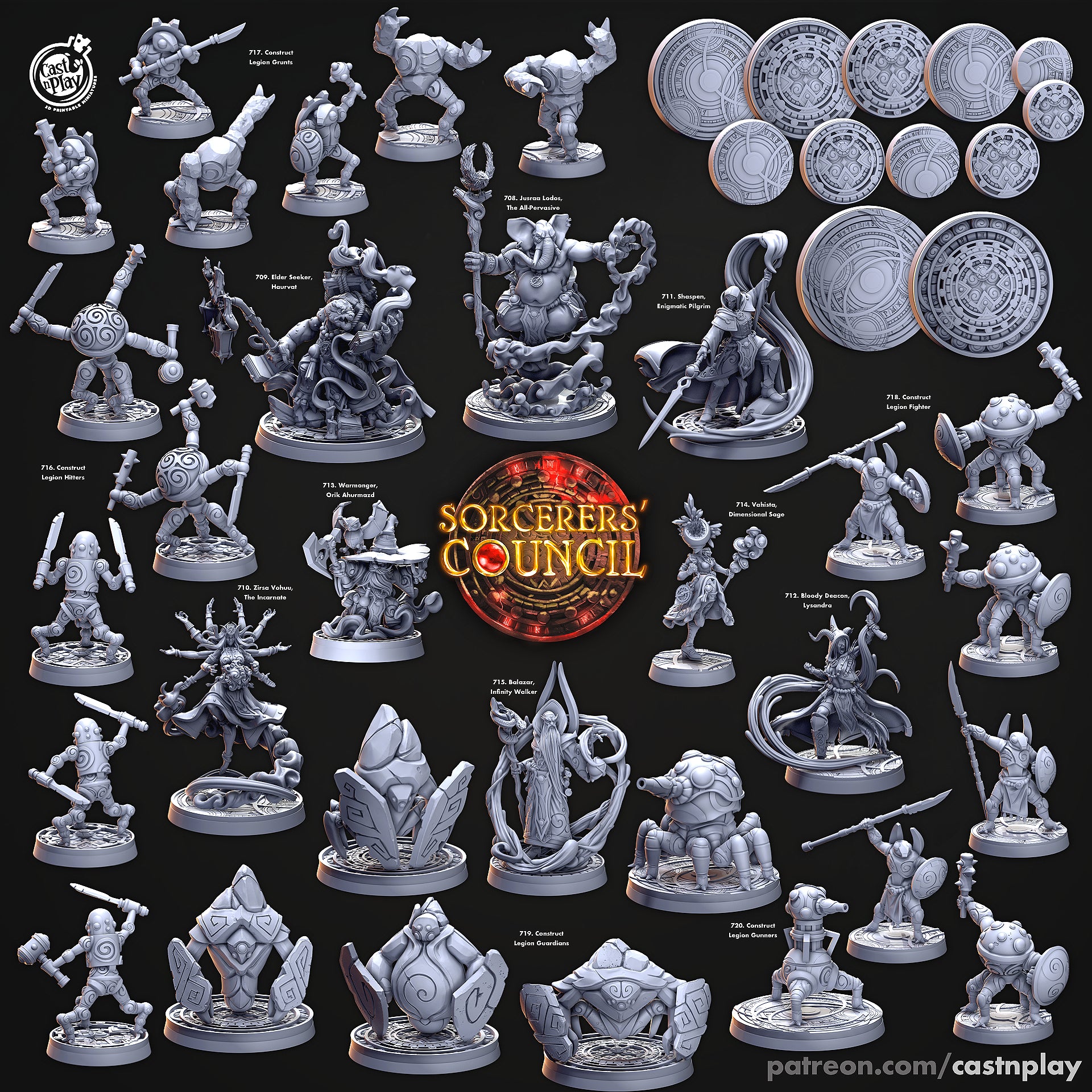 Warmonger, Orik Ahurmazd - Sorcerers Council - Cast n Play