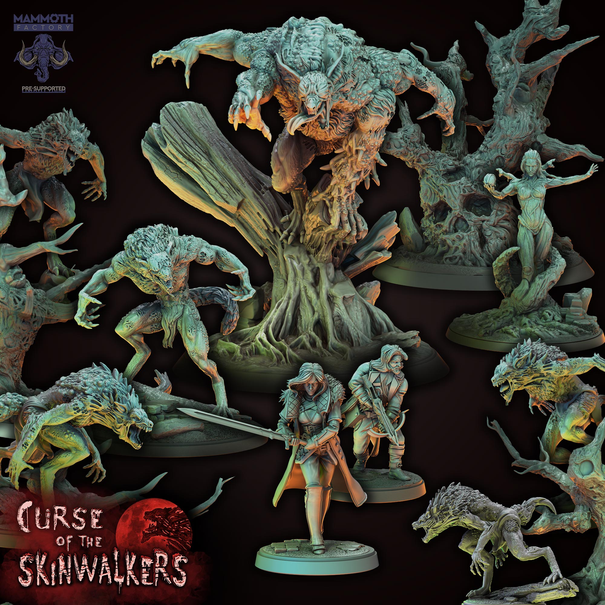 Fleshbound Sentinels - from the Through the Crooked Mirror series by White Werewolf Tavern