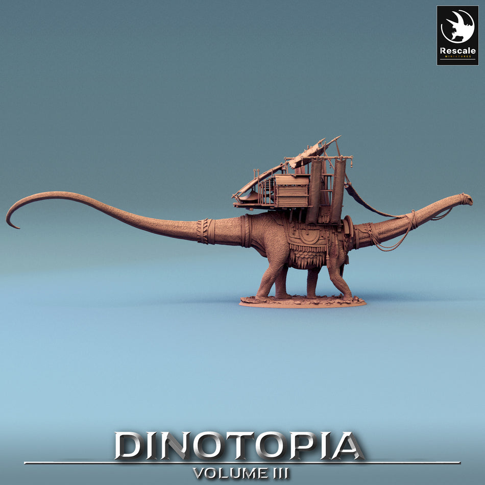 Diplodocus aus der Reihe Dinotopia III von Rescale Miniatures