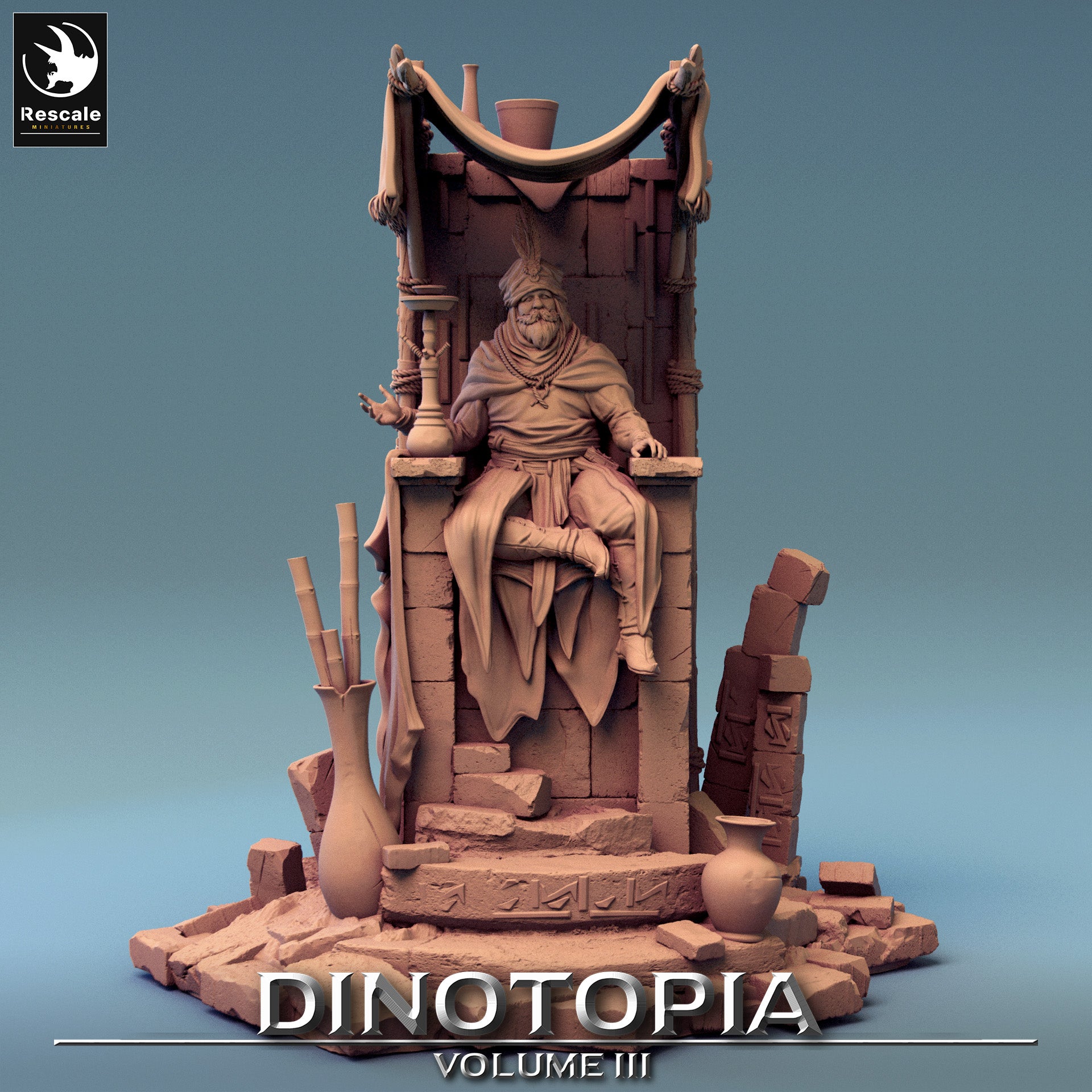 People of the Caravan Guild - aus der Reihe Dinotopia III von Rescale Miniatures