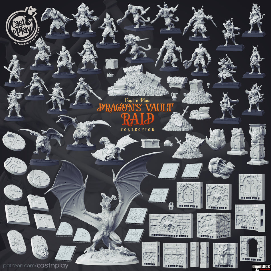 Edrosdar the Eternal - Dragons Vault Raids - Cast n Play