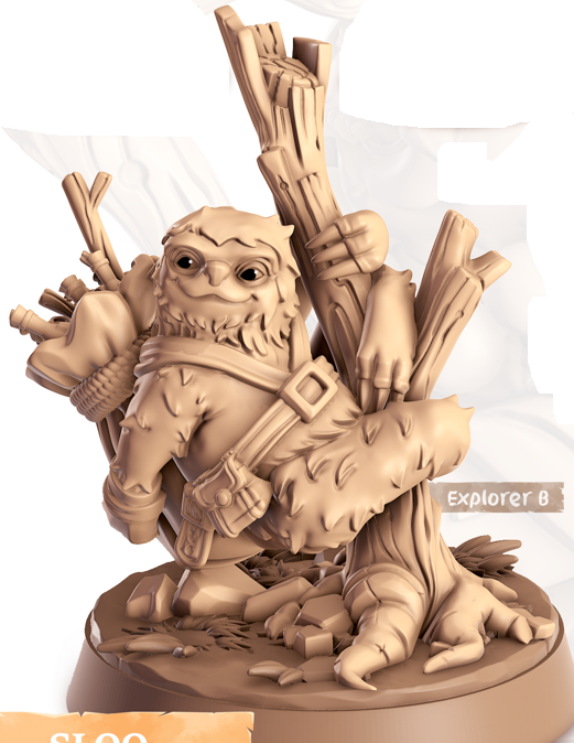 Sloth - Climbers - Sloo - Animal Companions by Cornelia - Cast n Play