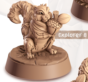 Chipmunk - Climbers - Chip - Animal Companions by Cornelia - Cast n Play