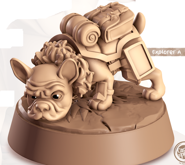 French Bulldog - Dogs - Fren - Animal Companions by Cornelia - Cast n Play