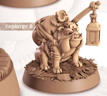 English Bulldog - Dogs - Ingsh - Animal Companions by Cornelia - Cast n Play