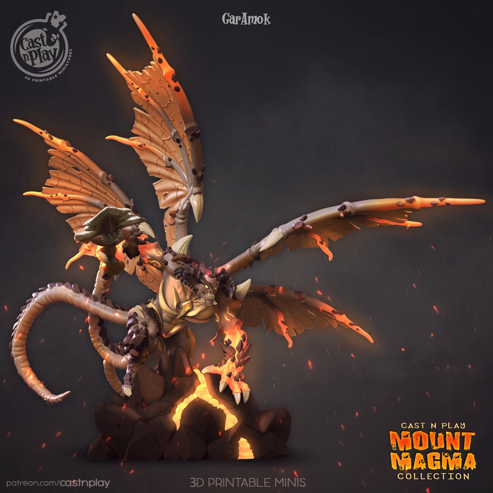 Klamlog - de la série Mount Magma de Cast n Play